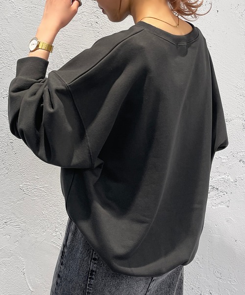 apres jour mignon（アプレジュールミニョン）の「アソートヴィンテージスウェット【ZOZOTOWN限定アイテム】（スウェット・レディース・オフホワイト/ブラック/ホワイト系その他/ブラック系その他/その他/ナチュラル・X-LARGE/フリー）」の12枚目の写真