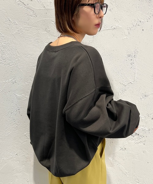 apres jour mignon（アプレジュールミニョン）の「アソートヴィンテージスウェット【ZOZOTOWN限定アイテム】（スウェット・レディース・オフホワイト/ブラック/ホワイト系その他/ブラック系その他/その他/ナチュラル・X-LARGE/フリー）」の16枚目の写真