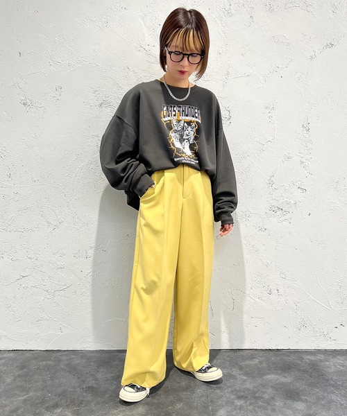 apres jour mignon（アプレジュールミニョン）の「アソートヴィンテージスウェット【ZOZOTOWN限定アイテム】（スウェット・レディース・オフホワイト/ブラック/ホワイト系その他/ブラック系その他/その他/ナチュラル・X-LARGE/フリー）」の18枚目の写真