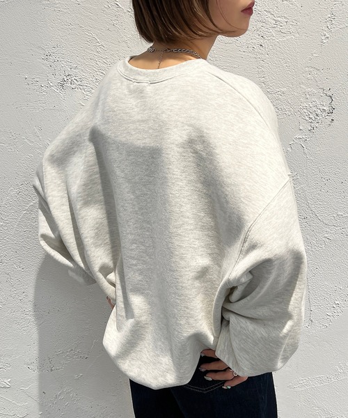 apres jour mignon（アプレジュールミニョン）の「アソートヴィンテージスウェット【ZOZOTOWN限定アイテム】（スウェット・レディース・オフホワイト/ブラック/ホワイト系その他/ブラック系その他/その他/ナチュラル・X-LARGE/フリー）」の19枚目の写真