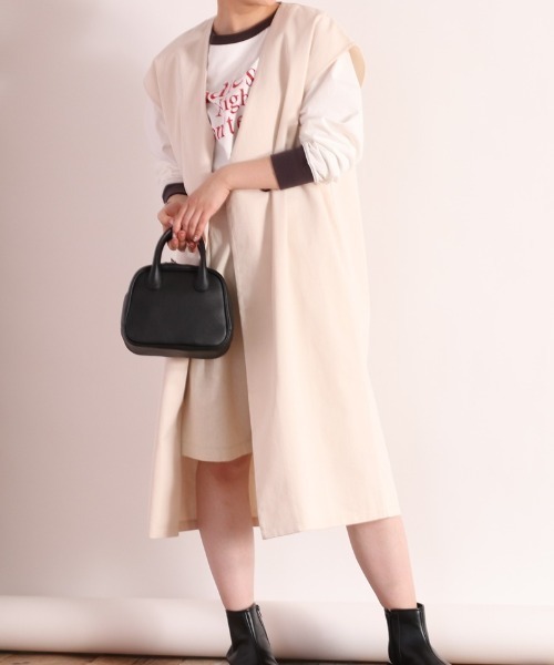 cepo（セポ）の「ツイルロングベスト（ベスト）」 - WEAR