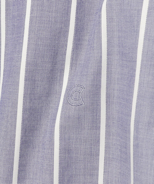 COLONY CLOTHING（コロニークロージング）の「COLONY CLOTHING / ホワイトストライプ ワイドカラーシャツ（シャツ/ブラウス・メンズ・ブルー系その他3・X-SMALL/SMALL/LARGE/MEDIUM）」の6枚目の写真