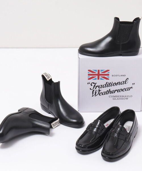Traditional Weatherwear（トラディショナルウェザーウェア）の「【TRADITIONAL WEATHERWEAR/トラディショナル ウェザーウェア】◇【WEB限定】 RAIN LOAFER（レインシューズ・レディース・ブラック・38/36/37）」の11枚目の写真