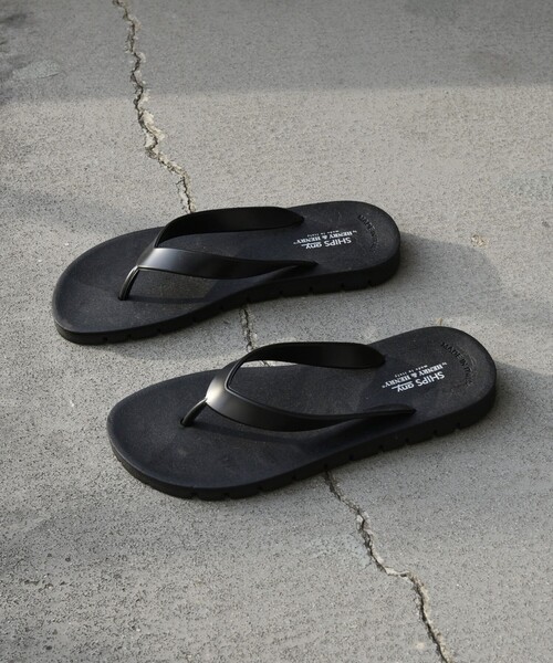 HENRY&HENRY（ヘンリーアンドヘンリー）の「【SHIPS any別注】HENRY＆HENRY: RUN ビーチ サンダル 22SS◇（サンダル・メンズ・ブラック/ネイビー/グリーン/ブラウン・MEDIUM/LARGE）」の5枚目の写真