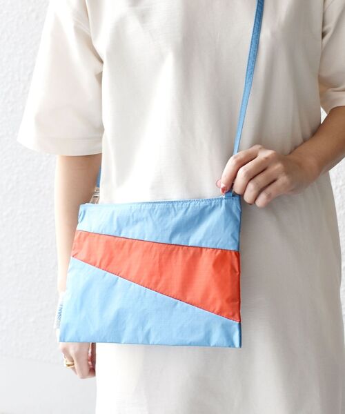 SUSAN BIJL(スーザンベル)の「SUSAN BIJL:SACOHE◇(ショルダーバッグ・レディース・ライトブルー/ブラック/イエロー・ONE SIZE)」の20枚目の写真