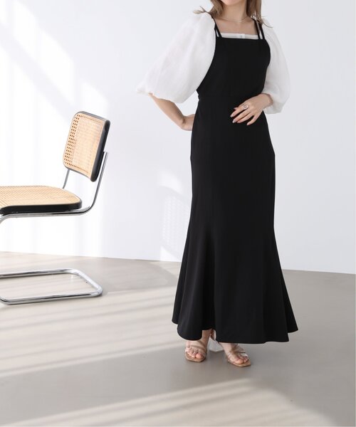 RAY CASSIN（レイカズン）の「マーメイドキャミワンピース（ワンピース・レディース・ブラウン/クリーム/ブラック・FREE）」の16枚目の写真