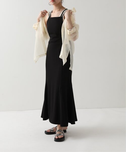 RAY CASSIN（レイカズン）の「マーメイドキャミワンピース（ワンピース・レディース・ブラウン/クリーム/ブラック・FREE）」の21枚目の写真