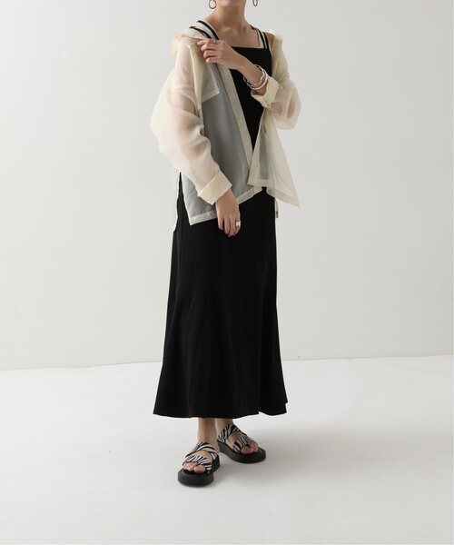 RAY CASSIN（レイカズン）の「マーメイドキャミワンピース（ワンピース・レディース・ブラウン/クリーム/ブラック・FREE）」の22枚目の写真