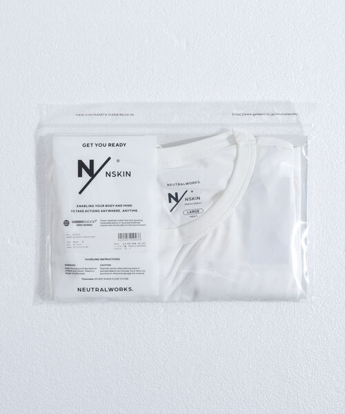 MXP（エムエックスピー）の「【NEUTRALWORKS./ニュートラルワークス】NS SHORT SLEEVE CREW Tシャツ（Tシャツ/カットソー・メンズ・ブラック/グレー/ホワイト・MEDIUM/LARGE）」の8枚目の写真