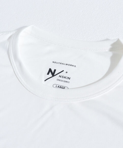 MXP（エムエックスピー）の「【NEUTRALWORKS./ニュートラルワークス】NS SHORT SLEEVE CREW Tシャツ（Tシャツ/カットソー・メンズ・ブラック/グレー/ホワイト・MEDIUM/LARGE）」の9枚目の写真