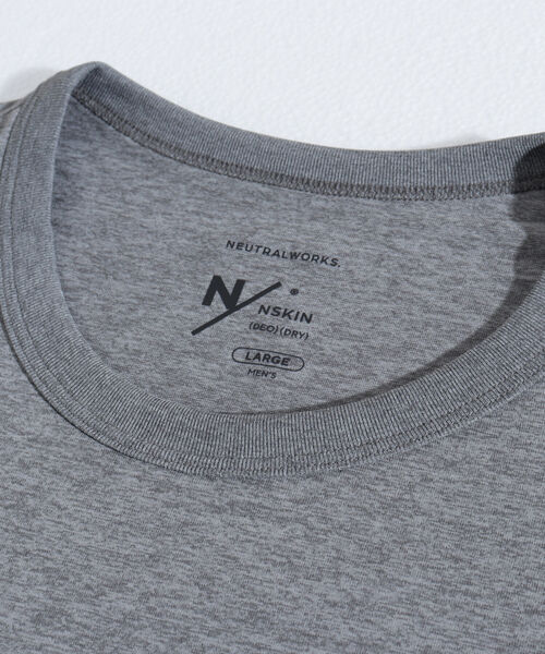MXP（エムエックスピー）の「【NEUTRALWORKS./ニュートラルワークス】NS SHORT SLEEVE CREW Tシャツ（Tシャツ/カットソー・メンズ・ブラック/グレー/ホワイト・MEDIUM/LARGE）」の12枚目の写真