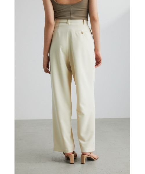 STYLEMIXER（スタイルミキサー）の「ルーズスリータックパンツ（スラックス・レディース・ライトベージュ/ピンク/アイボリー/ブラック・MEDIUM/X-SMALL/SMALL）」の14枚目の写真