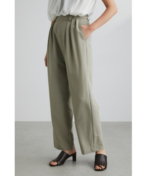 STYLEMIXER（スタイルミキサー）の「ルーズスリータックパンツ（スラックス・レディース・ライトベージュ/ピンク/アイボリー/ブラック・MEDIUM/X-SMALL/SMALL）」の19枚目の写真