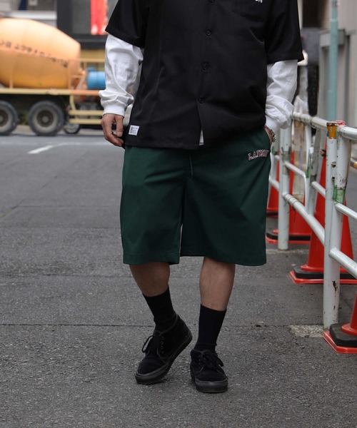 VISION STREET WEAR（ヴィジョンストリートウェア）の「【VISION STREET】ワイドショーツ（その他パンツ・メンズ・グリーン/ダークグレー/ネイビー/キナリ・XL/M/L）」の3枚目の写真