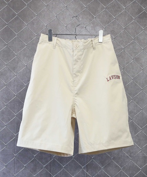 VISION STREET WEAR（ヴィジョンストリートウェア）の「【VISION STREET】ワイドショーツ（その他パンツ・メンズ・グリーン/ダークグレー/ネイビー/キナリ・XL/M/L）」の2枚目の写真