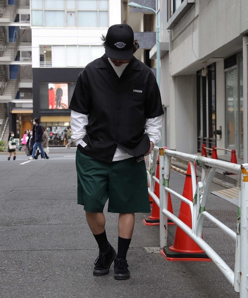 VISION STREET WEAR（ヴィジョンストリートウェア）の「【VISION STREET】ワイドショーツ（その他パンツ・メンズ・グリーン/ダークグレー/ネイビー/キナリ・XL/M/L）」の12枚目の写真