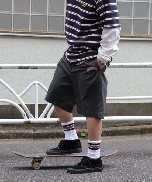 VISION STREET WEAR（ヴィジョンストリートウェア）の「【VISION STREET】ワイドショーツ（その他パンツ・メンズ・グリーン/ダークグレー/ネイビー/キナリ・XL/M/L）」の19枚目の写真
