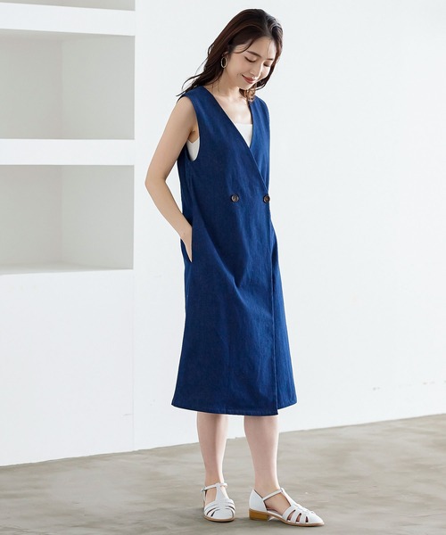 【花子】LOUNIE リネンジレ　ベスト　ブルゾン OUR GILET STYLE｜LOUNIE（ルーニィ）公式サイト／公式