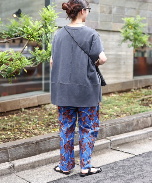 cardo fabrica アフリカンバティックテーパードイージーパンツ お値下↓cardo fabrica アフリカンバティックテーパードイージー