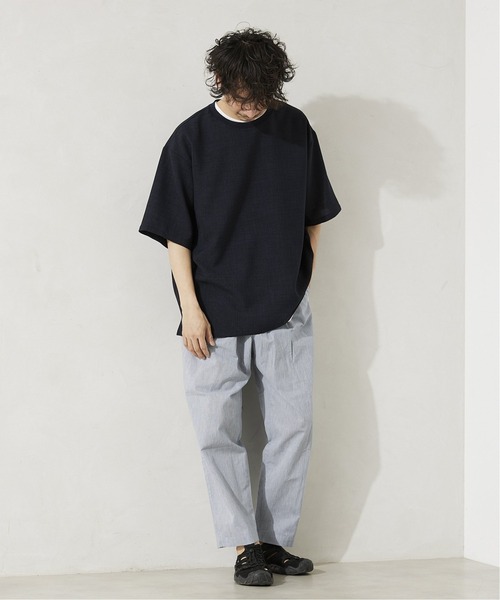 JOURNAL STANDARD relume（ジャーナルスタンダード　レリューム）の「AIRLY TOP イージーパンツ（その他パンツ・メンズ・エメラルドブルー/ブラック/アイボリー/ブラウン系その他・MEDIUM/LARGE）」の12枚目の写真