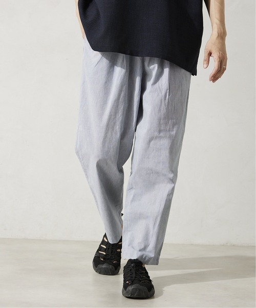 JOURNAL STANDARD relume（ジャーナルスタンダード　レリューム）の「AIRLY TOP イージーパンツ（その他パンツ・メンズ・エメラルドブルー/ブラック/アイボリー/ブラウン系その他・MEDIUM/LARGE）」の14枚目の写真