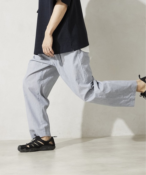 JOURNAL STANDARD relume（ジャーナルスタンダード　レリューム）の「AIRLY TOP イージーパンツ（その他パンツ・メンズ・エメラルドブルー/ブラック/アイボリー/ブラウン系その他・MEDIUM/LARGE）」の15枚目の写真