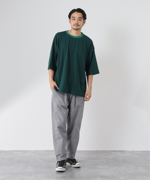 JOURNAL STANDARD relume（ジャーナルスタンダード　レリューム）の「AIRLY TOP イージーパンツ（その他パンツ・メンズ・エメラルドブルー/ブラック/アイボリー/ブラウン系その他・MEDIUM/LARGE）」の22枚目の写真