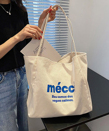 c.u.l（シーユーエル）の「【c.u.l】mecciロゴキャンパスカラートートバッグ cula394（トートバッグ）」