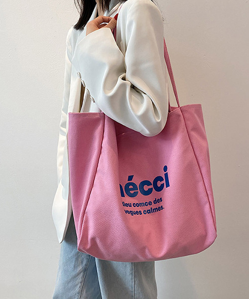 c.u.l（シーユーエル）の「【c.u.l】mecciロゴキャンパスカラートートバッグ cula394（トートバッグ・レディース・ピンク/イエロー/オレンジ/グリーン/アイボリー・FREE）」の17枚目の写真