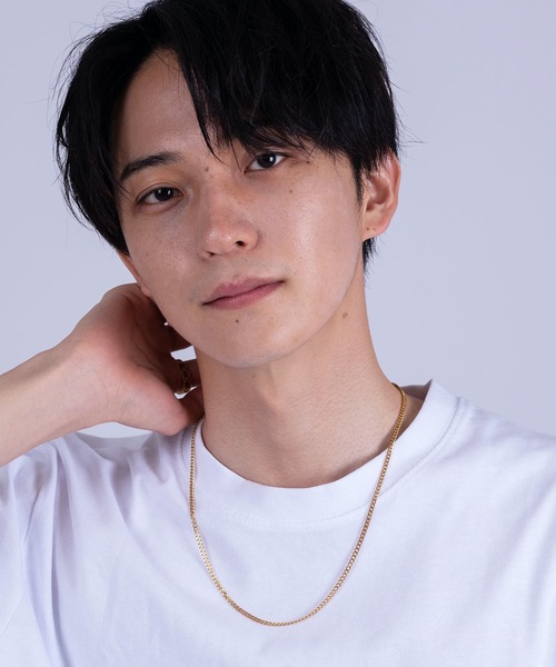 HYPE（ハイプ）の「【HYPE】ハイプ/ [ゴールド]3mmチェーン ネックレス/50cm,55cm,60cm（ネックレス・メンズ・ゴールド・50cm/60cm/55cm）」の3枚目の写真