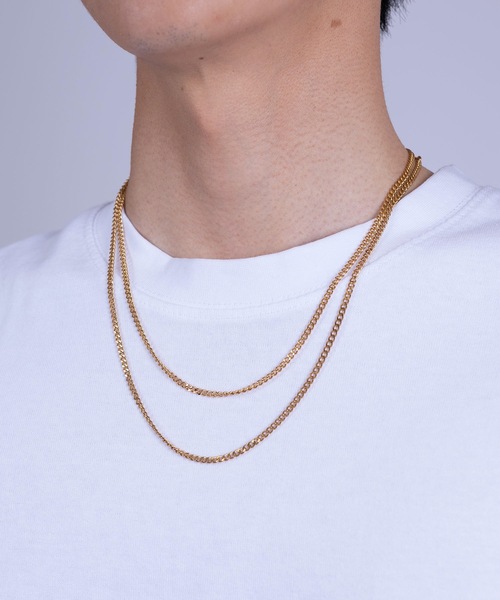 HYPE（ハイプ）の「【HYPE】ハイプ/ [ゴールド]3mmチェーン ネックレス/50cm,55cm,60cm（ネックレス・メンズ・ゴールド・50cm/60cm/55cm）」の14枚目の写真