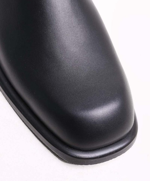 minsobi（ミンソビ）の「HANDMADE　レザーミュール（サンダル・メンズ・ブラック・27.5cm/26.5cm/25.5cm）」の5枚目の写真