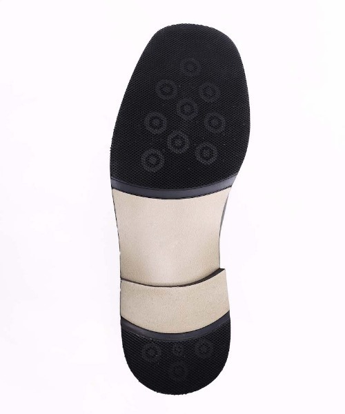 minsobi（ミンソビ）の「HANDMADE　レザーミュール（サンダル・メンズ・ブラック・27.5cm/26.5cm/25.5cm）」の6枚目の写真