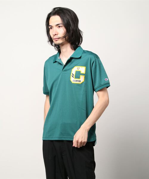Champion Golf(チャンピオンゴルフ)の「【Champion/チャンピオン】メンズ GOLF ポロシャツ(ポロシャツ・メンズ・ブラック/レッド/ホワイト/グリーン・LARGE/SMALL/MEDIUM/X-LARGE)」の3枚目の写真