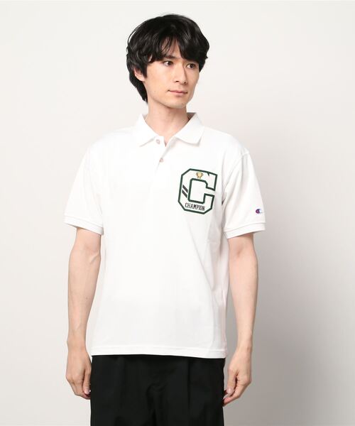 Champion Golf(チャンピオンゴルフ)の「【Champion/チャンピオン】メンズ GOLF ポロシャツ(ポロシャツ・メンズ・ブラック/レッド/ホワイト/グリーン・LARGE/SMALL/MEDIUM/X-LARGE)」の2枚目の写真