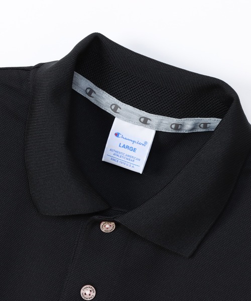 Champion Golf(チャンピオンゴルフ)の「【Champion/チャンピオン】メンズ GOLF ポロシャツ(ポロシャツ・メンズ・ブラック/レッド/ホワイト/グリーン・LARGE/SMALL/MEDIUM/X-LARGE)」の19枚目の写真