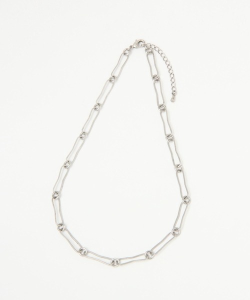 LEPSIM（レプシィム）の「2連メタルネックレス　298416（ネックレス・レディース・シルバー/ゴールド/シルバー×ゴールド・ONE SIZE）」の9枚目の写真