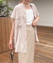 CAPRICIEUX LE'MAGE | テンセルワークシャツ(シャツ/ブラウス)