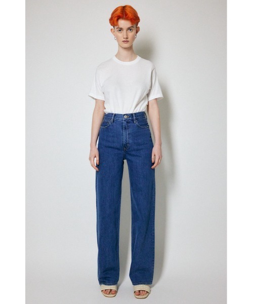 MOUSSY（マウジー）の「HW 90S STRAIGHT（デニムパンツ・レディース・ブルー・25inch/26inch/24inch/23inch）」の12枚目の写真
