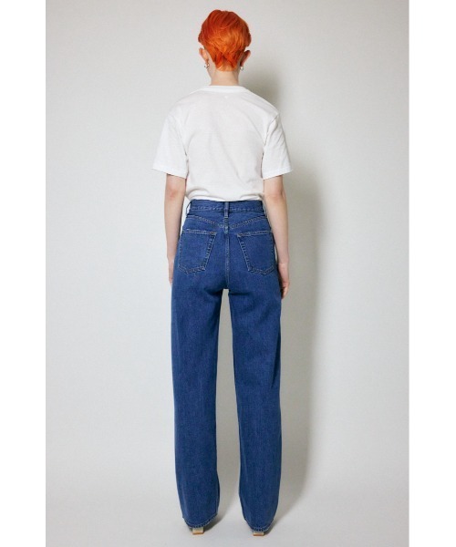 MOUSSY（マウジー）の「HW 90S STRAIGHT（デニムパンツ・レディース・ブルー・25inch/26inch/24inch/23inch）」の10枚目の写真
