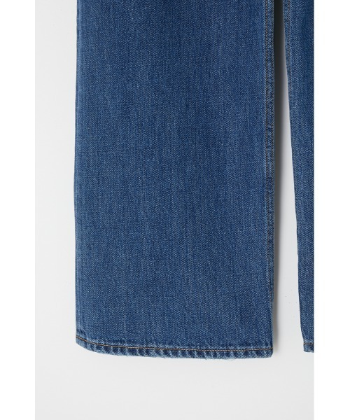 MOUSSY（マウジー）の「HW 90S STRAIGHT（デニムパンツ・レディース・ブルー・25inch/26inch/24inch/23inch）」の3枚目の写真