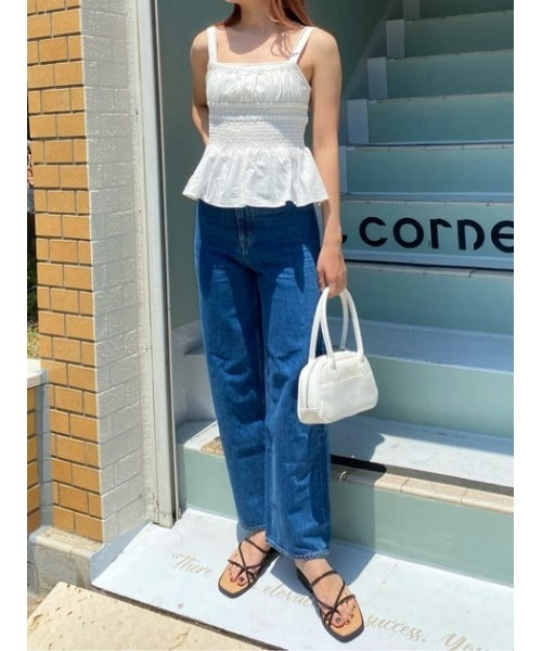 MOUSSY（マウジー）の「HW 90S STRAIGHT（デニムパンツ・レディース・ブルー・25inch/26inch/24inch/23inch）」の20枚目の写真