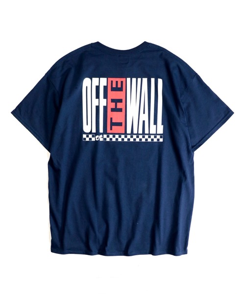 VANS(バンズ)の「VANS/ヴァンズ SCENE 21 OTW S/S TEE シーン21オフザウォール SS TEE(Tシャツ/カットソー・メンズ・ホワイト/ネイビー/イエロー・MEDIUM/LARGE/X-LARGE)」の3枚目の写真