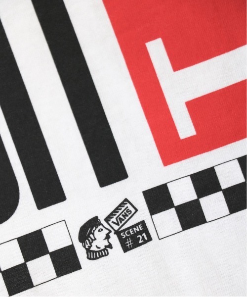 VANS(バンズ)の「VANS/ヴァンズ SCENE 21 OTW S/S TEE シーン21オフザウォール SS TEE(Tシャツ/カットソー・メンズ・ホワイト/ネイビー/イエロー・MEDIUM/LARGE/X-LARGE)」の12枚目の写真