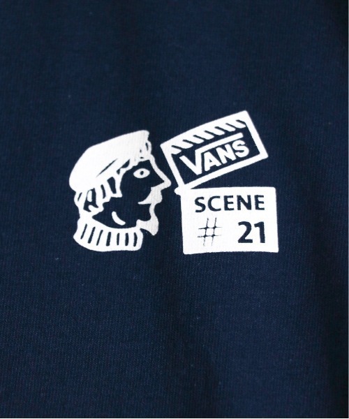 VANS(バンズ)の「VANS/ヴァンズ SCENE 21 OTW S/S TEE シーン21オフザウォール SS TEE(Tシャツ/カットソー・メンズ・ホワイト/ネイビー/イエロー・MEDIUM/LARGE/X-LARGE)」の18枚目の写真