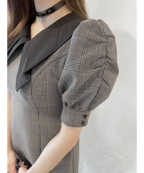 EATME（イートミー）の「BIGカラーミニワンピース（ワンピース・レディース・その他/その他2/ブラック・SMALL/MEDIUM）」の19枚目の写真