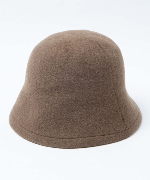 WEGO(ウィゴー)の「WEGO/フェルトクローシュハット(ハット・レディース・オフホワイト/ブラック/ベージュ/杢グレー/カーキ・FREE)」の21枚目の写真
