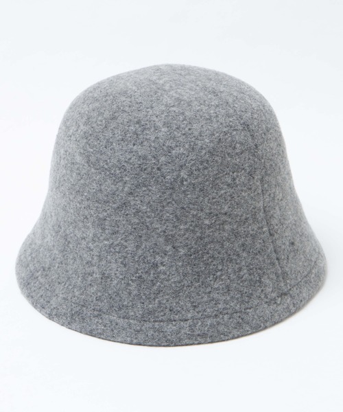 WEGO(ウィゴー)の「WEGO/フェルトクローシュハット(ハット・レディース・オフホワイト/ブラック/ベージュ/杢グレー/カーキ・FREE)」の22枚目の写真