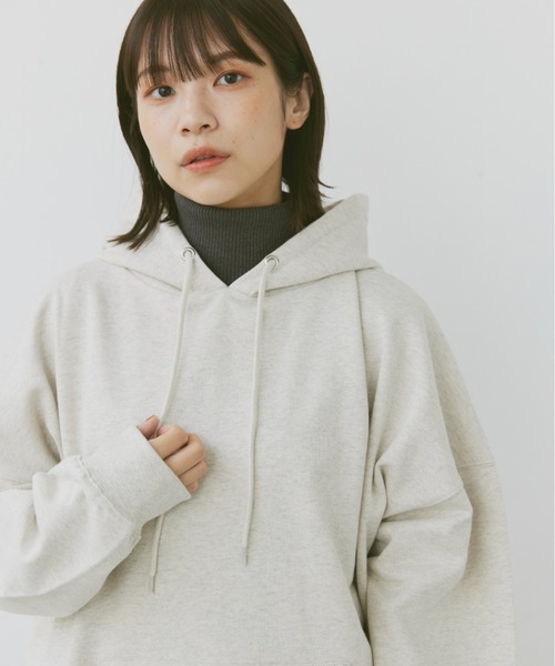 flaner(フラネ)の「turtleneck rib knit/タートルネックリブニット(ニット/セーター・レディース・ブラウン/オフホワイト/チャコールグレー・FREE)」の3枚目の写真