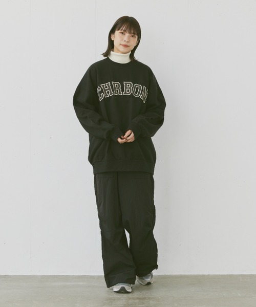 flaner(フラネ)の「turtleneck rib knit/タートルネックリブニット(ニット/セーター・レディース・ブラウン/オフホワイト/チャコールグレー・FREE)」の12枚目の写真